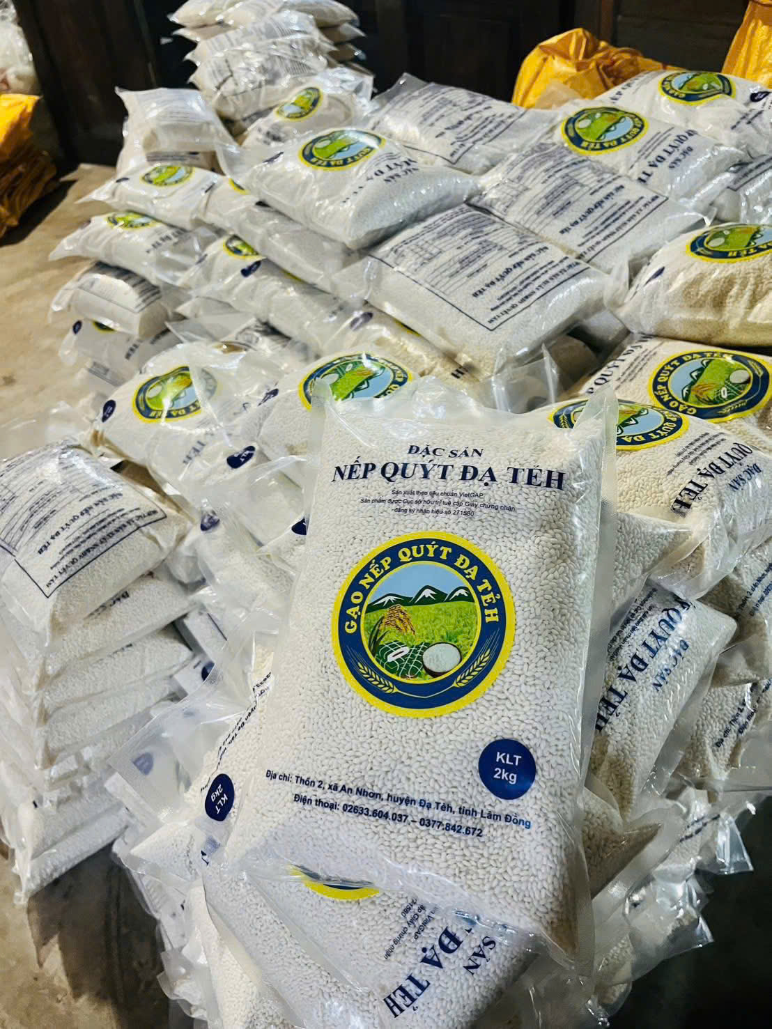 Gạo Nếp Quýt Đạt Chuẩn OCOP