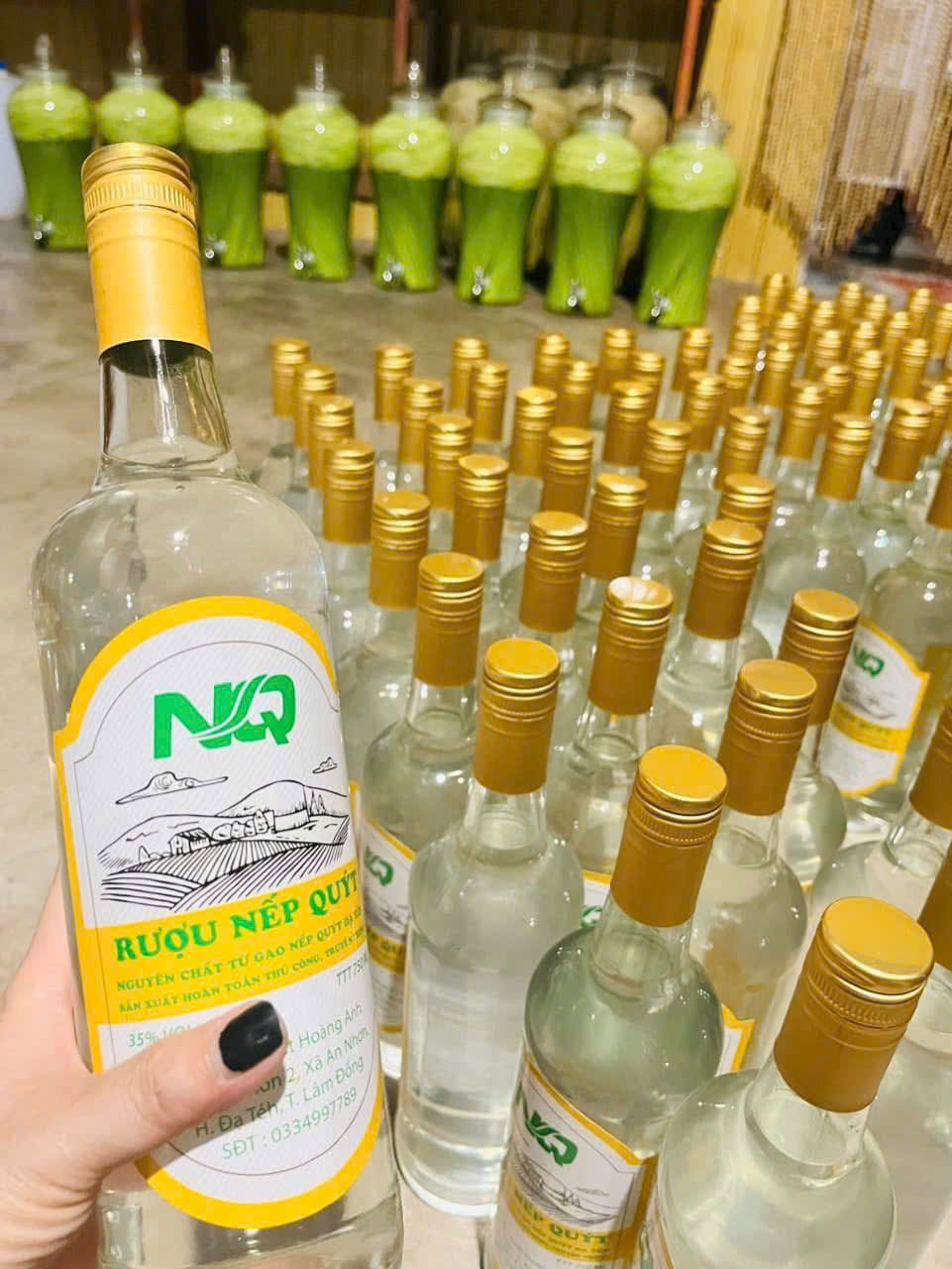 Rượu Nếp Quýt Hoàng Anh 750ml Đạ Tẻh